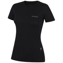 Ženska majica Zulu Merino 160 Short 4C crna black