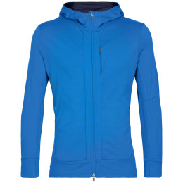 Muške funkcionalne majice dugih rukava Icebreaker Quantum III LS Zip Hoodie