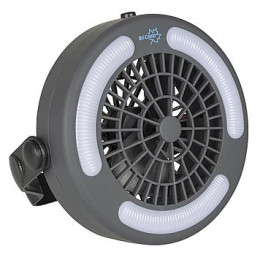 Lampa Bo-Camp Fan/Hanging Lamp 110 Lumen crna