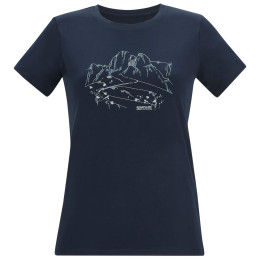 Ženska majica Regatta Womens Fingal Stretch tamno plava Navy