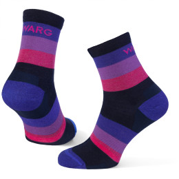 Čarape Warg Happy Merino W Stripes
