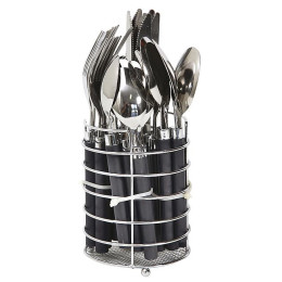 Set pribora za jelo Bo-Camp Cutlery Basket 6 Persons siva Grey