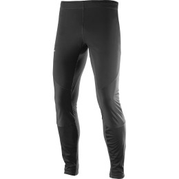 Muške hlače Salomon Agile Softshell Tight M crna Black