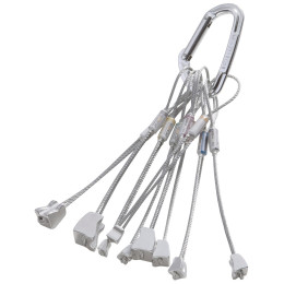 Mehanički klin za penjanje i alpinizam Rock Empire Alu Nuts 2 srebrena