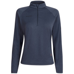 Ženski pulover Mammut Aegility Half Zip Longsleeve W tamno plava MarineMelange