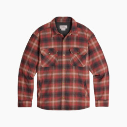 Muška košulja Royal Robins M Vista Flannel Shacket crvena Spice Grizzly Pld