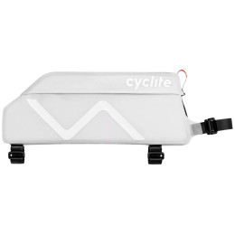 Torba za okvir bicikla Cyclite Top Tube Bag / 03 svijetlo siva light grey