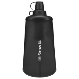 Boca sa filterom LifeStraw Peak Squeeze Bottle 650ml crna Dark Grey