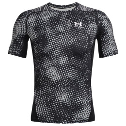 Muška majica Under Armour HG Armour Prtd Comp crna