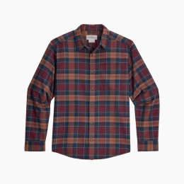 Muška košulja Royal Robins Lieback Organic Cotton Flannel L/S boja vina Wine Oak Pld