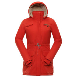 Ženski kaput Alpine Pro Edite 5 crvena Red
