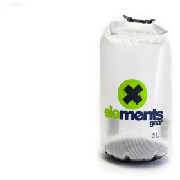 Vodootporna torba Elements Gear TRANSPARENT 5 l transparentna, providna