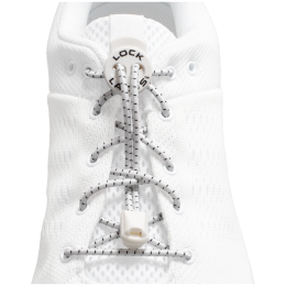 Vezice za cipele Lock Laces Original bijela White