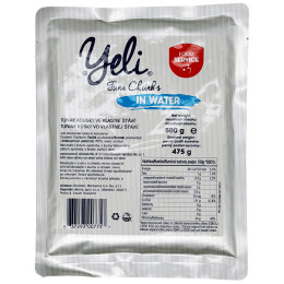 Hrana na putovanju Yeli Komadići tune u vlastitom soku (500 g)
