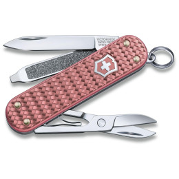 Sklopivi nož Victorinox Classic Precious Alox ružičasta Gentle Rose