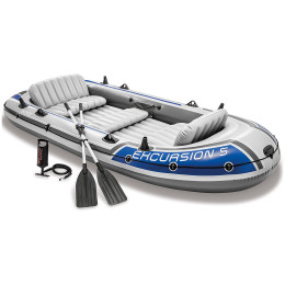 Čamac na napuhavanje Intex Excursion 5 Boat Set 68325NP
