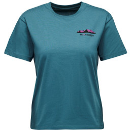 Ženska majica Black Diamond W Mountainscape SS Tee