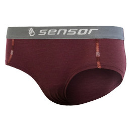Gaćice Sensor Merino Air Ljubičasta DarkBurgundy