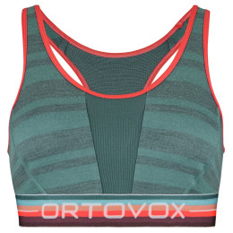 Sportski grudnjak Ortovox 185 Rock'N'Wool Sport Top W siva