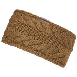 Traka za glavu Fundango Cream Headband smeđa nugat