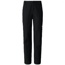 Ženske hlače The North Face W Exploration Conv Reg Straight Pant - E crna