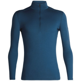 Muška majica Icebreaker Mens 200 Oasis LS Half Zip (2018) plava PrussianBlue