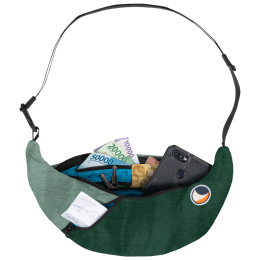 Torbice oko struka Ticket to the moon Upcycled Sling Bag zelena/svijetlo zelena Dark Green / Jade Green