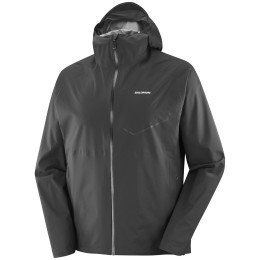 Muška jakna Salomon Bonatti Waterproof Jacket M crna Deep Black