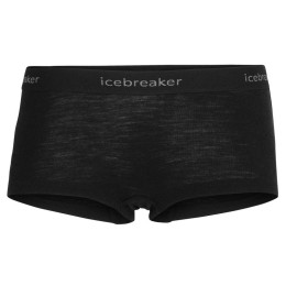 Ženske funkcionalne bokserice Icebreaker 175 Everyday Boy Shorts crna Black