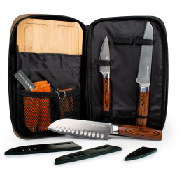 Set noževa GSI Outdoors Rakau Knife Set siva Gray