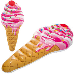 Sladoled na napuhavanje Intex Sprinkle Ice Cream Mat 58762EU ružičasta