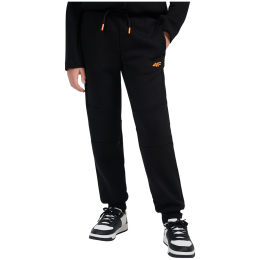 Dječja trenerka 4F Trousers Cas M1766 Deep Black crna Deep Black