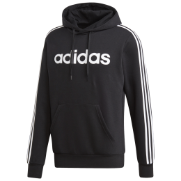 Muška dukserica Adidas E 3S PO FL crna Black/White