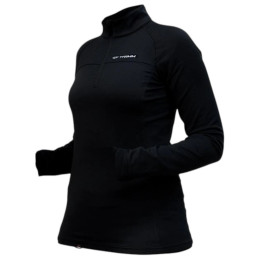 Ženska funkcionalna dukserica Trimm CUBE LADY crna grafit black