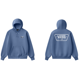 Muška dukserica Vans Knu Patch Pullover plava True Navy