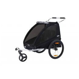 Prikolica za bicikl Thule Coaster XT crna black