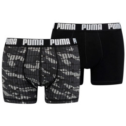 Muške bokserice Puma Camo Boxer 2P siva