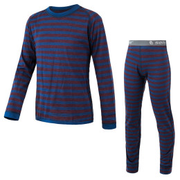 Dječje funkcionalno donje rublje Sensor Merino Air Set plava / crvena