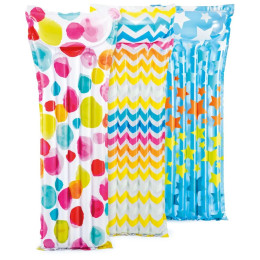 Ležaljka na napuhavanje Intex Action Print Mats 59711EU