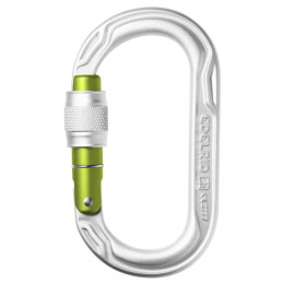 Karabiner Edelrid Oval Power 2500 Screw srebrena