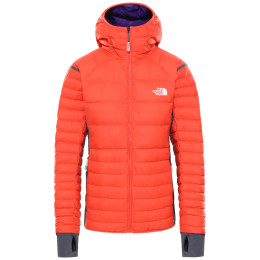 Ženska jakna od perja The North Face W Speedtour Down Hoodie narančasta Flare/VanadisGray