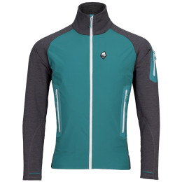 Muška jakna High Point Merino Alpha crna/zelena