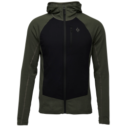 Muške funkcionalne majice dugih rukava Black Diamond M Coefficient Lt Hybrid Hoody