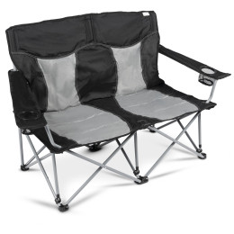 Stolica Kampa Lofa Double crna/siva