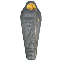 Vreća za spavanje od perja Patizon D 290 S (156-170 cm) žuta/zelena Green / Gold
