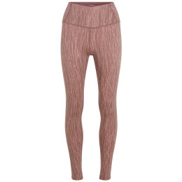Ženske tajice Icebreaker Women Merino 260 Tech Vertex High Rise Leggings Delta Lines AOP smeđa Summit/Blush/J