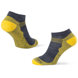 Čarape Zulu Merino Summer siva/žuta grey/yellow
