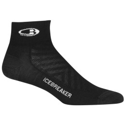 Ženske čarape Icebreaker Women Run+_Ultralight Mini crna