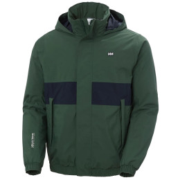 Muška zimska jakna Helly Hansen Smoegen Insulated Rain Jacket zelena JUNGLE GREEN STRIPE
