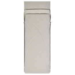 Umetak za vreću za spavanje Sea to Summit Silk Blend Sleeping Bag Liner - Rectangular w/ Pillow Sleeve svijetlo siva Moonstruck Grey